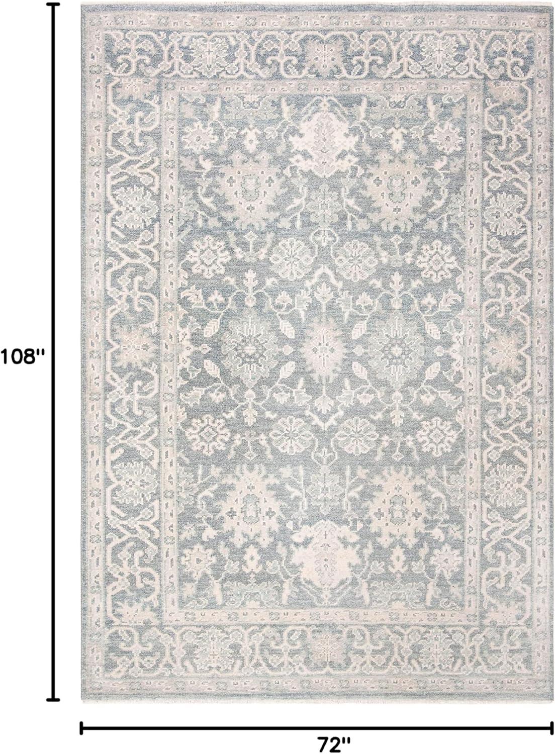 Oushak OSH357 Hand Knotted Area Rug  - Safavieh