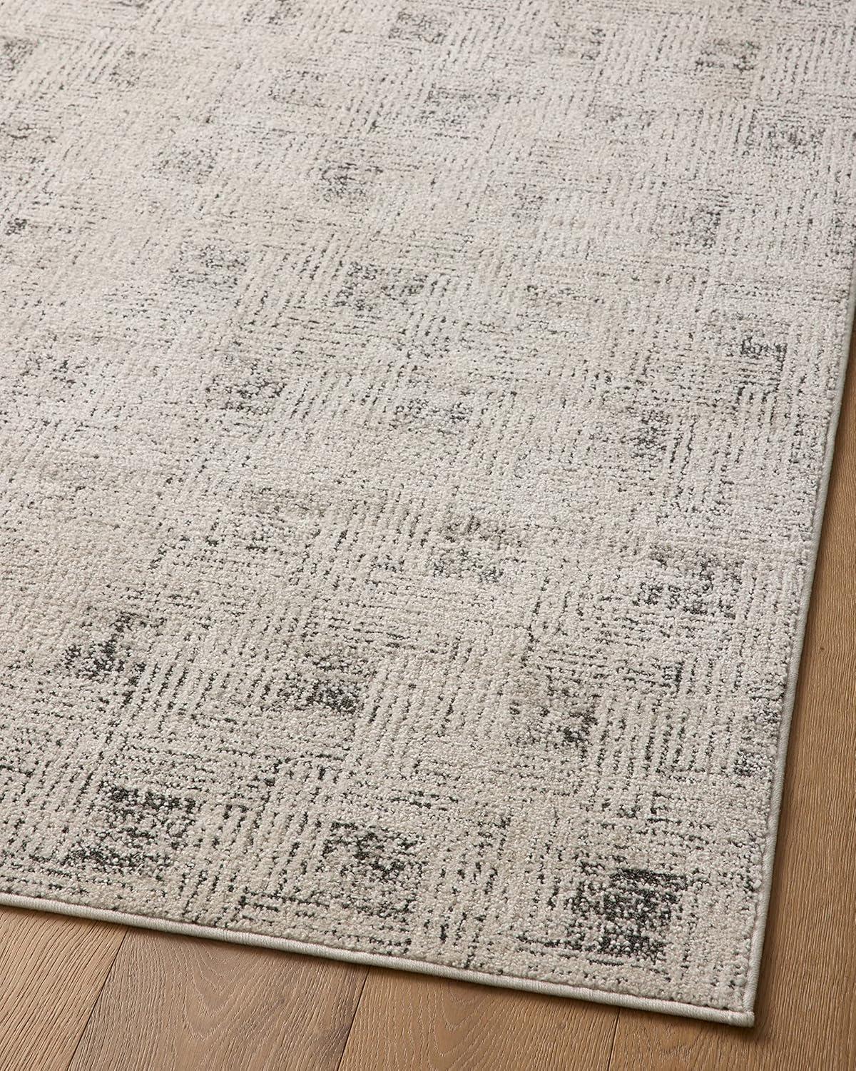 Loloi II Kamala Grey / Graphite 4'-0" x 6'-0" Accent Rug