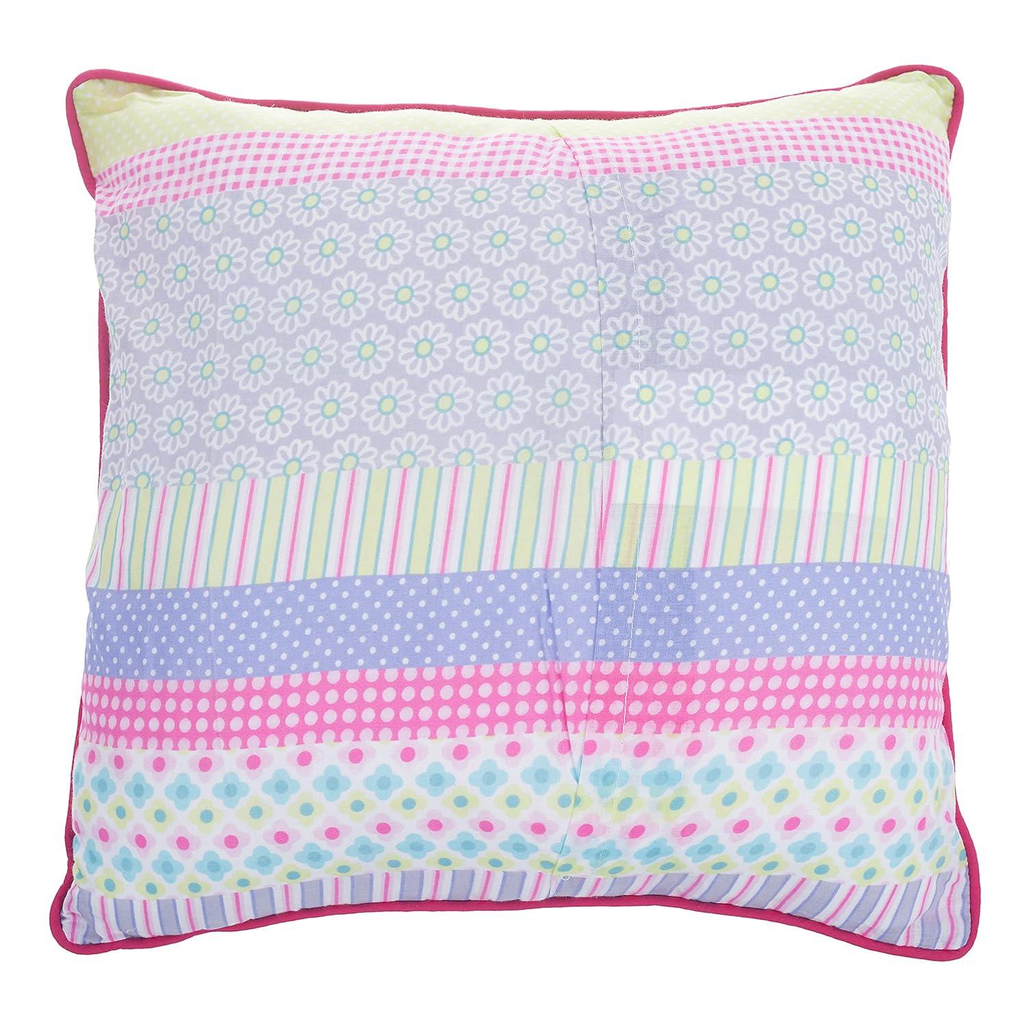 Cozy Line Home Fashion Blossom Floral Cotton Throw Pillow