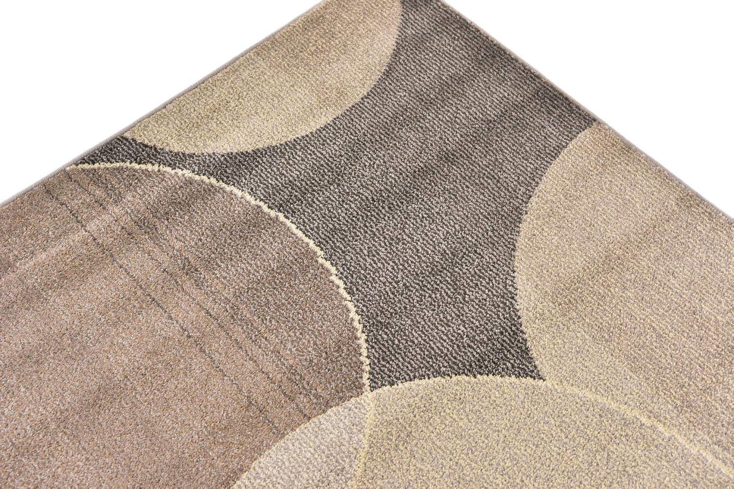 Unique Loom 8' 0 x 10' 0 Gray Chromatic Seaside Area Rug