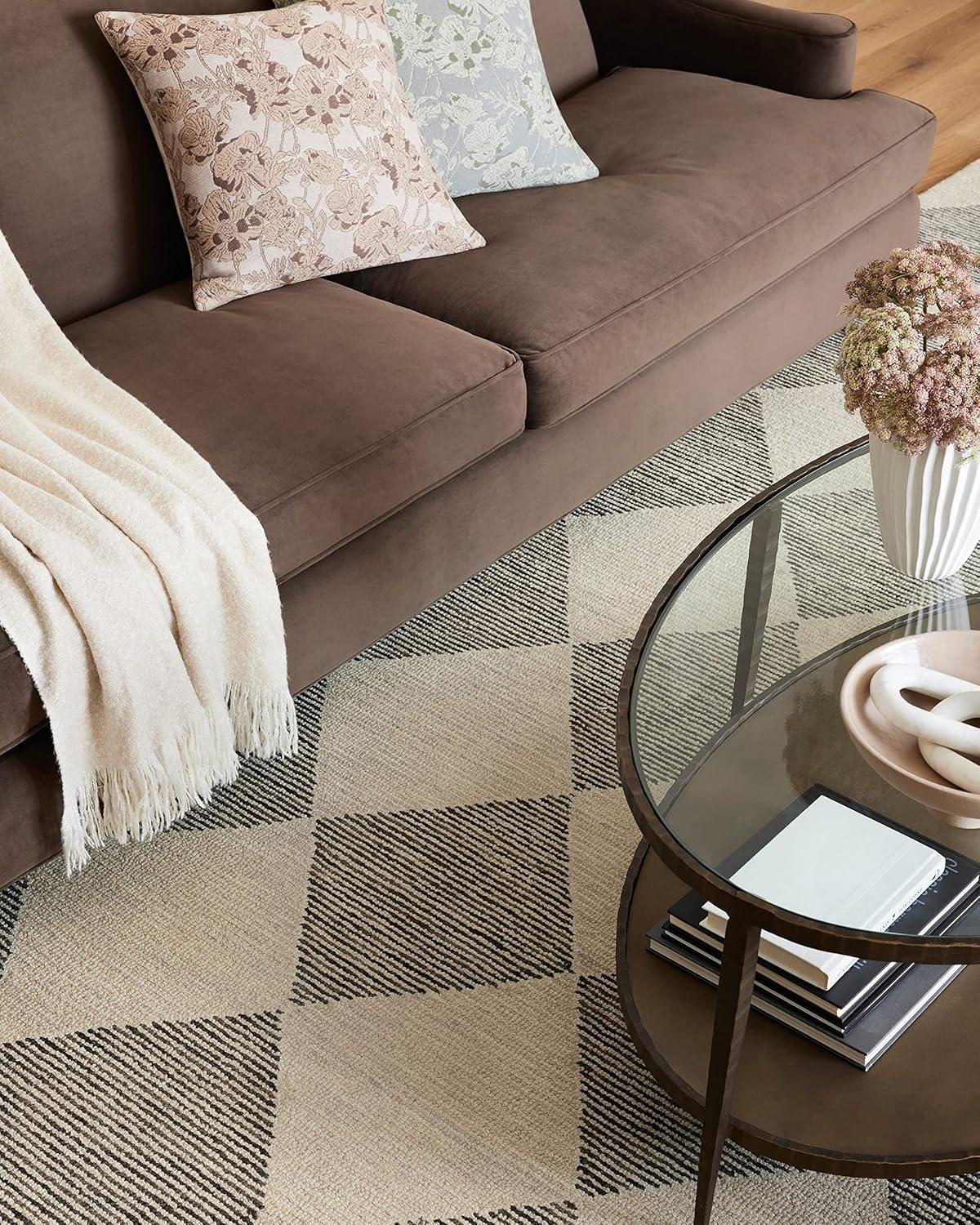 Chris Loves Julia x Loloi Francis Wool Spa/Granite Rug