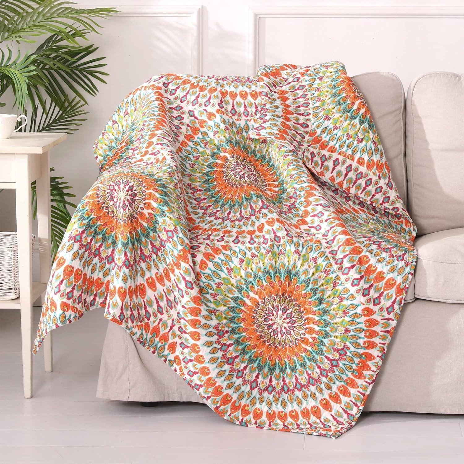 Mirage Quilted Throw - Levtex Home