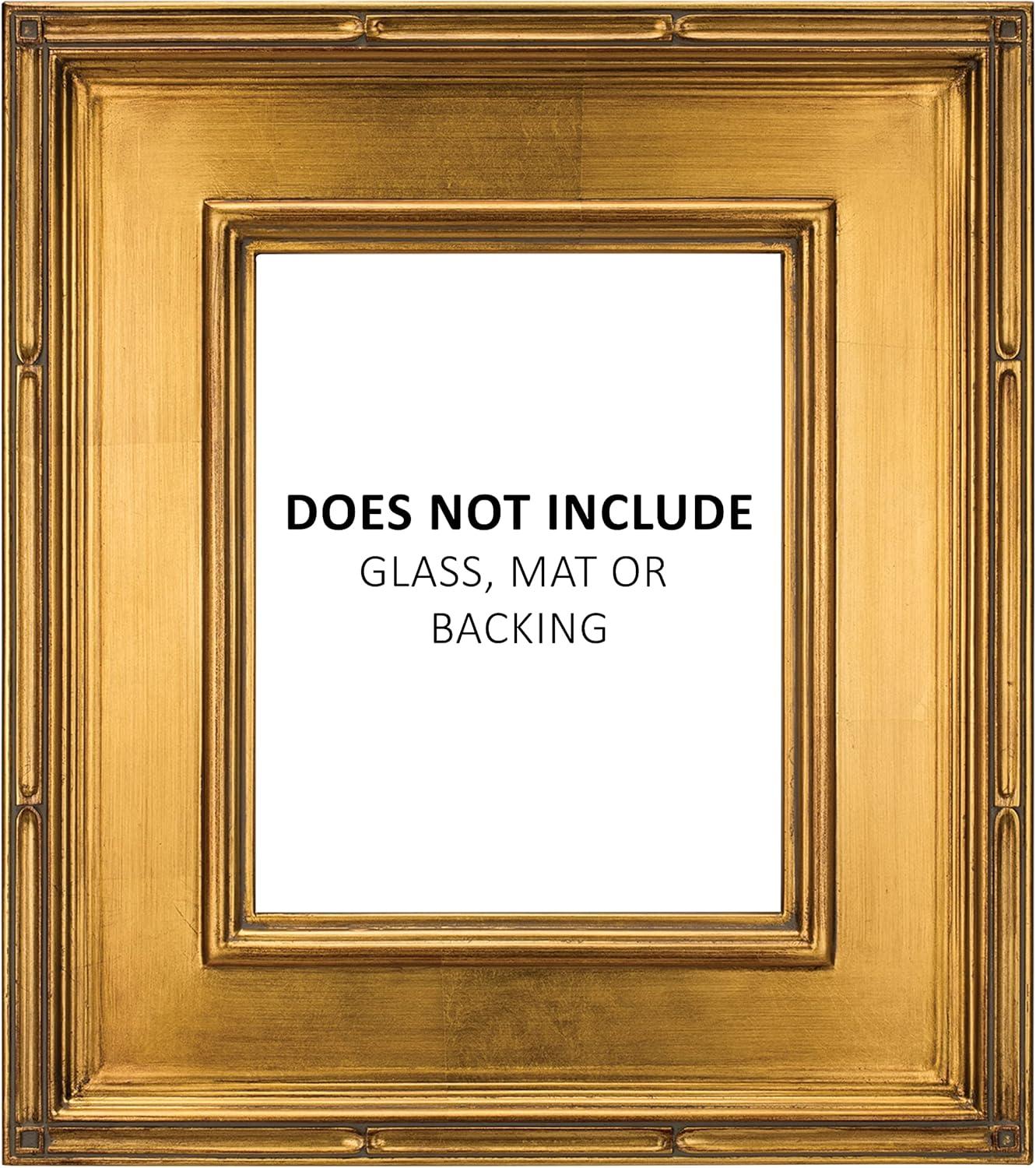 Creative Mark Museum Collection Gold Plein Aire Frames - 9x12" Museum Quality Plein Aire Frames for Photos, Artwork, Paintings, & More! - 2 Pack