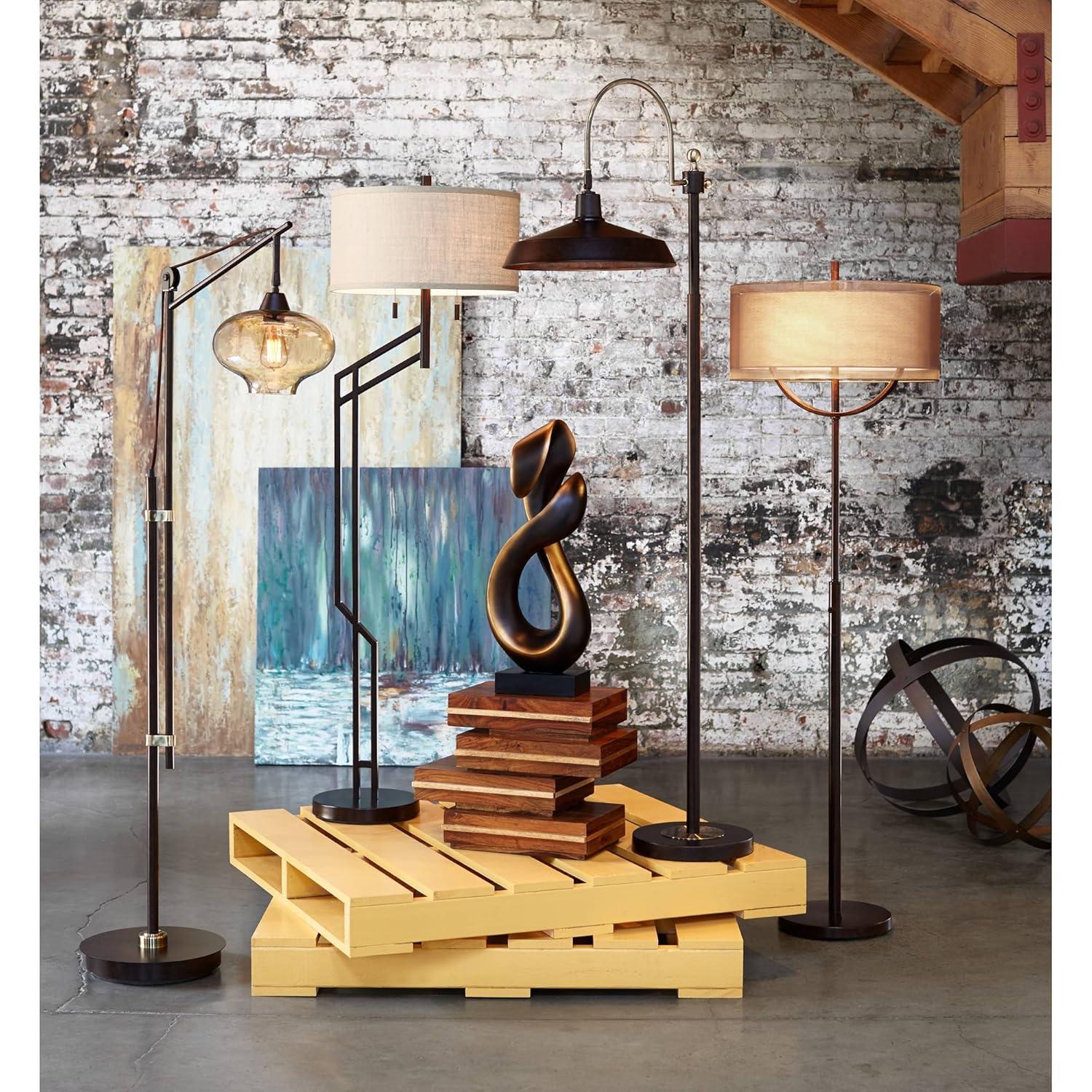 Studio 55D Open Infinity 25" High Gold Sculpture