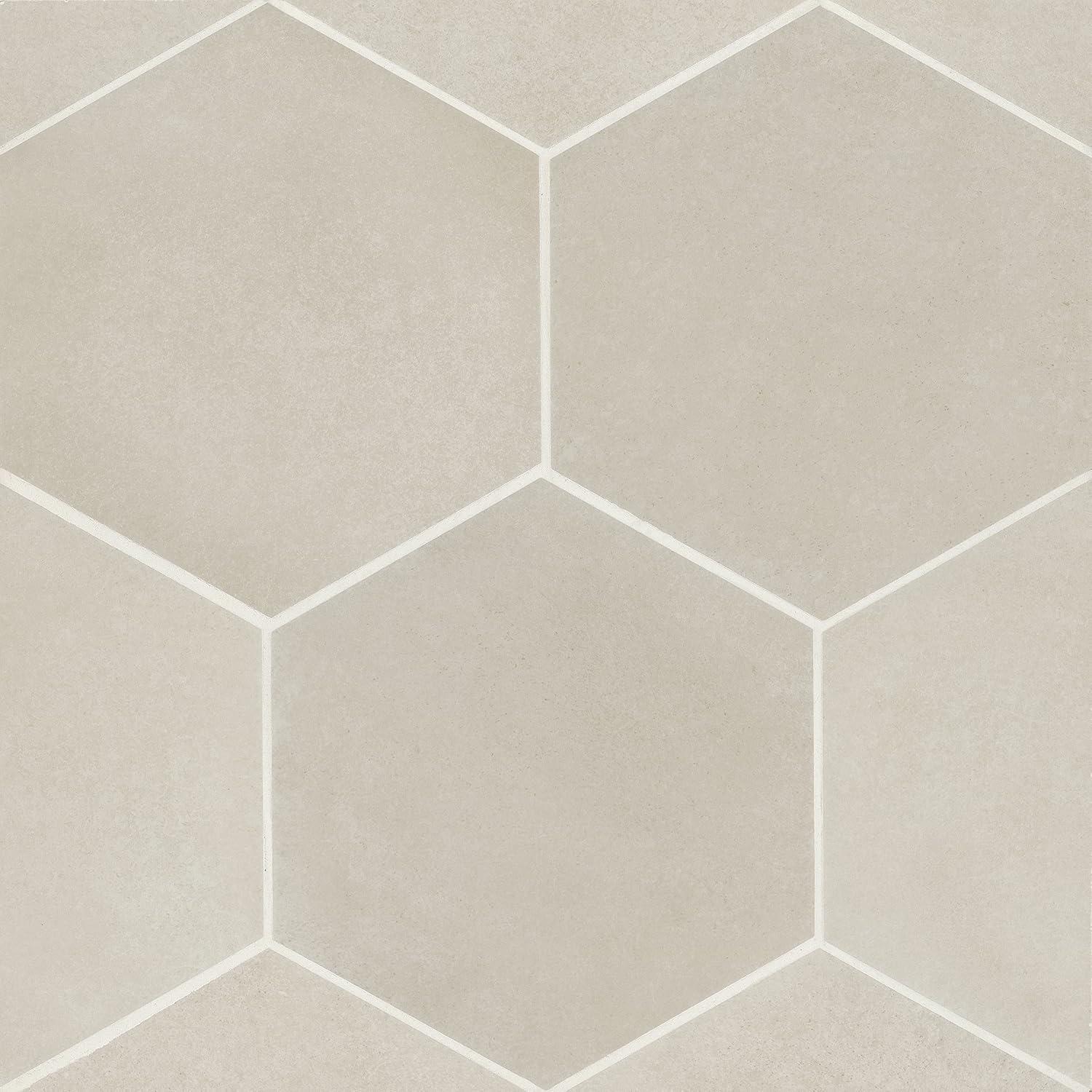 Makoto 18 Pieces - Matte Hexagon Porcelain Tile