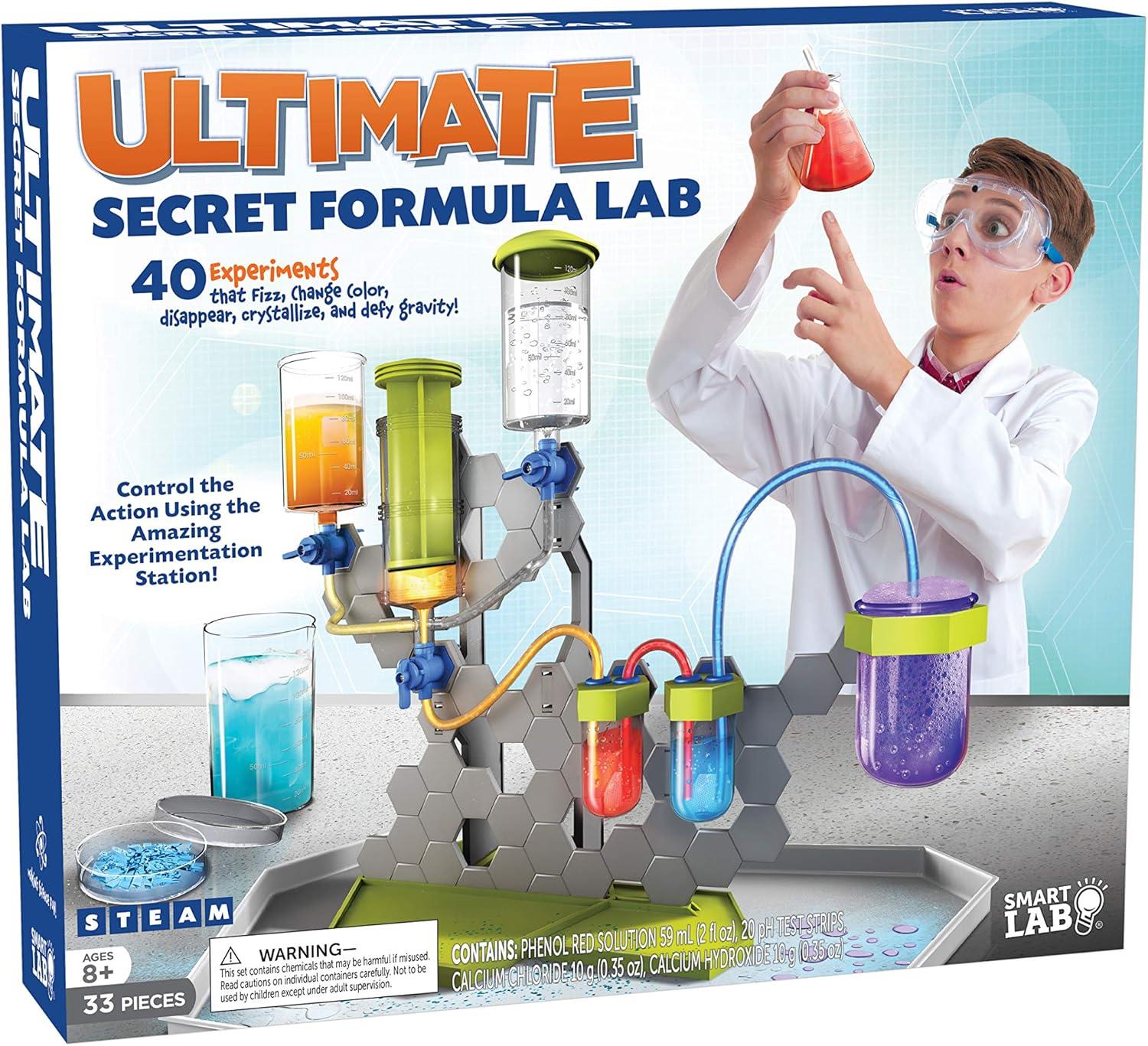 SMARTLAB Toys Ultimate Secret Formula Lab with 40 Experiments