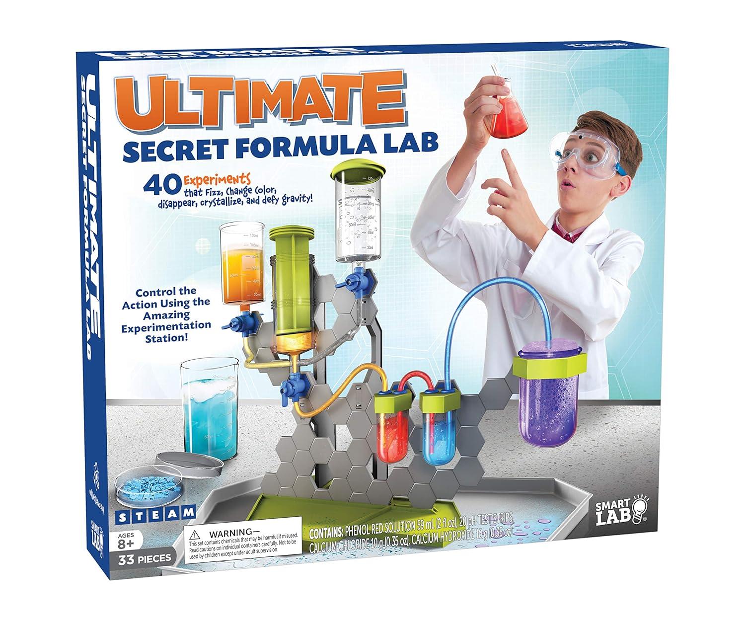 SMARTLAB Toys Ultimate Secret Formula Lab with 40 Experiments