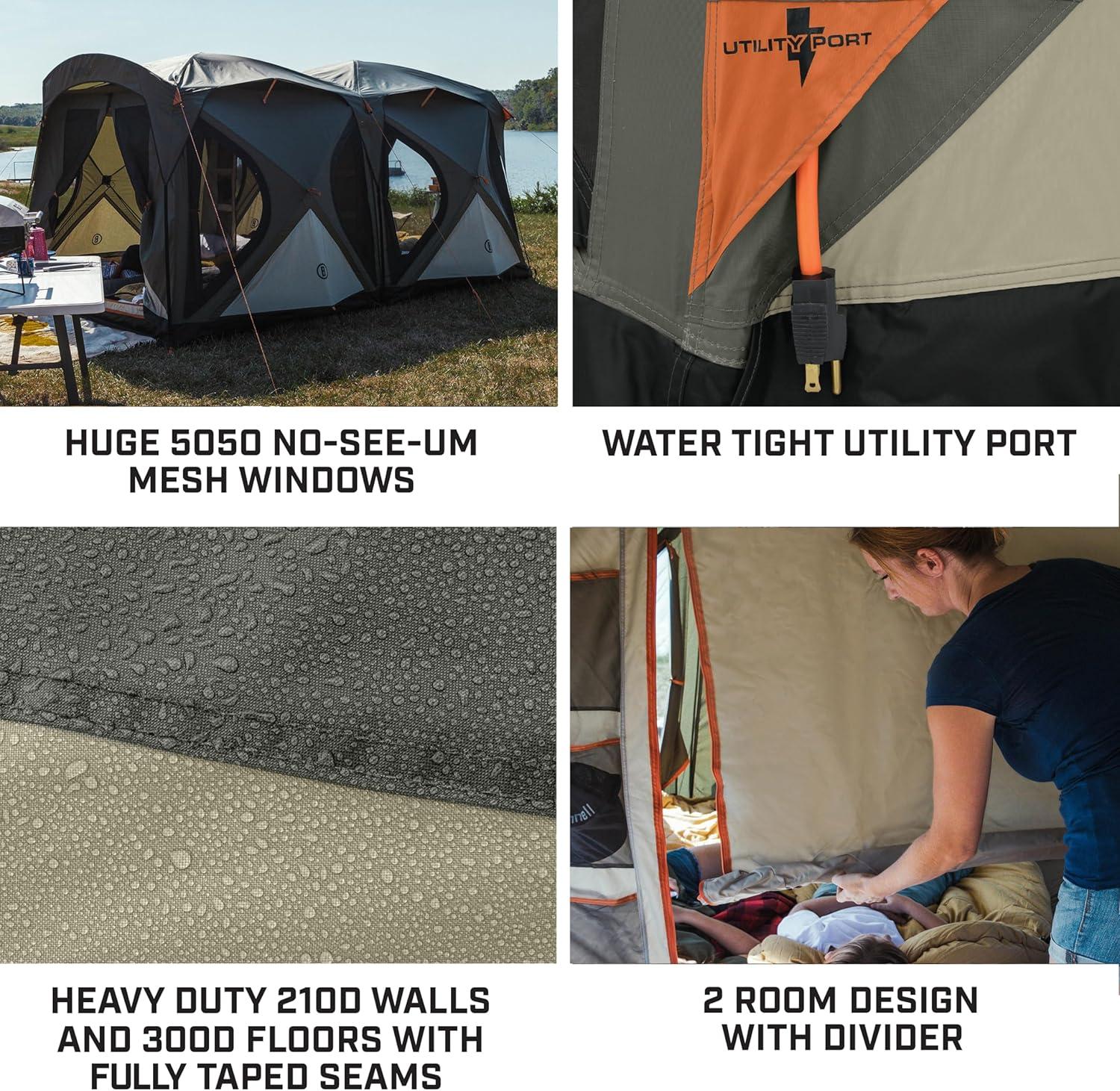 Bushnell 8P Pop-Up Hub Tent