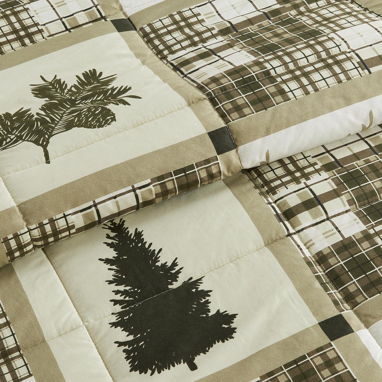 FreshFolds Reversible Microfiber Comforter Set with Shams