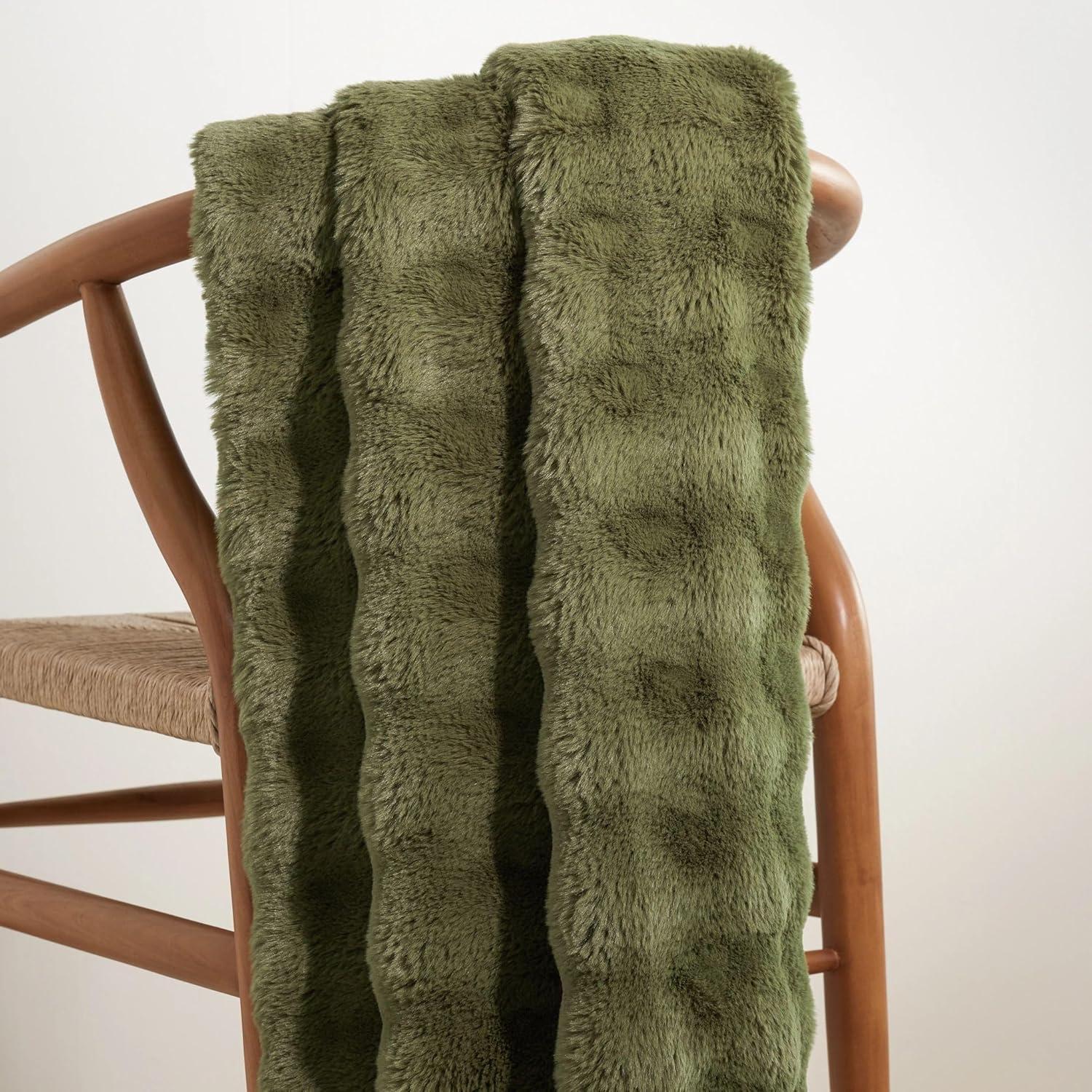 Pine Cone Hill Fab Faux Throw