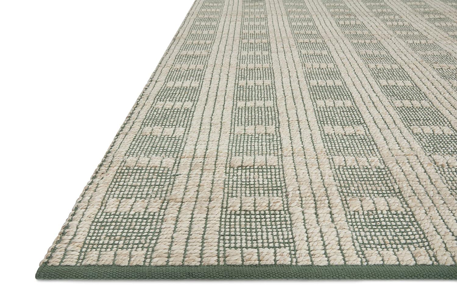 Loloi Angela Rose Colton Collection CON-03 Ivory/Sage 10'-0" x 14'-0", .38" Pile Height, Area Rug