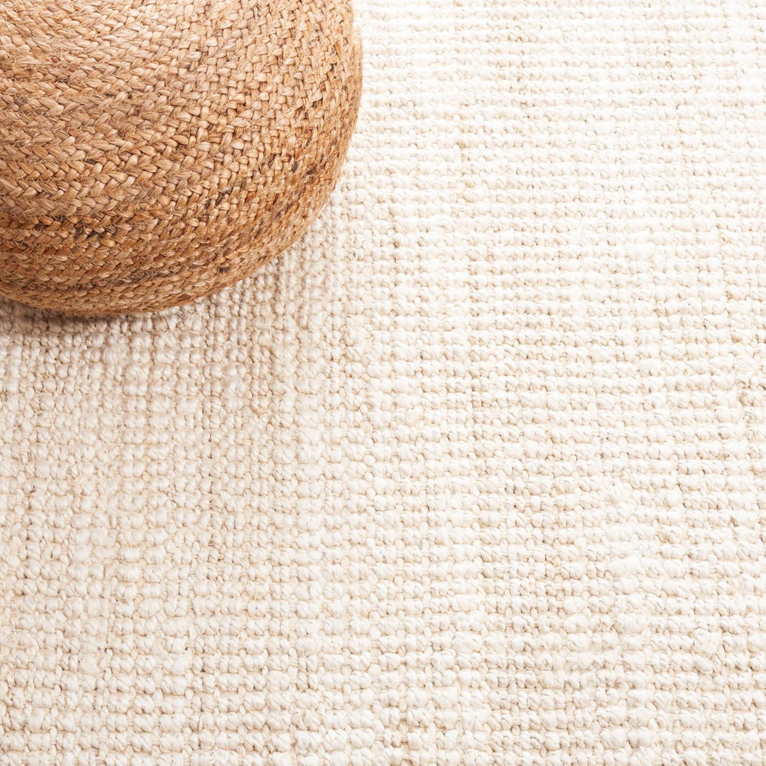 Natural Fiber NF730 Hand Woven Area Rug - Ivory - 3'x5' - Safavieh.