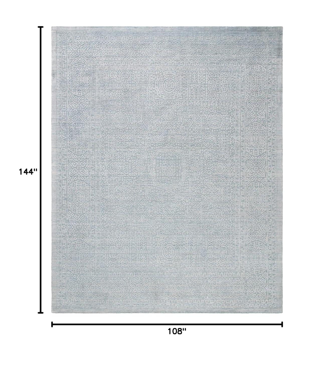 Mirage MIR502 Hand Loomed Indoor Area Rug - Sea/Blue - 9'x12' - Safavieh