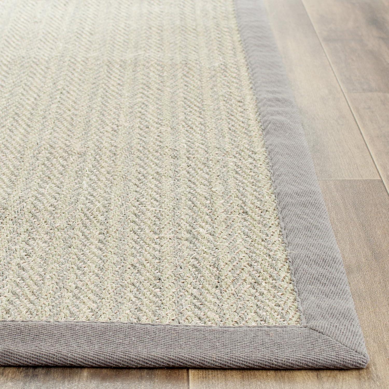 Natural Fiber NF444 Power Loomed Indoor Accent Rug - Grey Brown/Grey - 3'x5' - Safavieh.