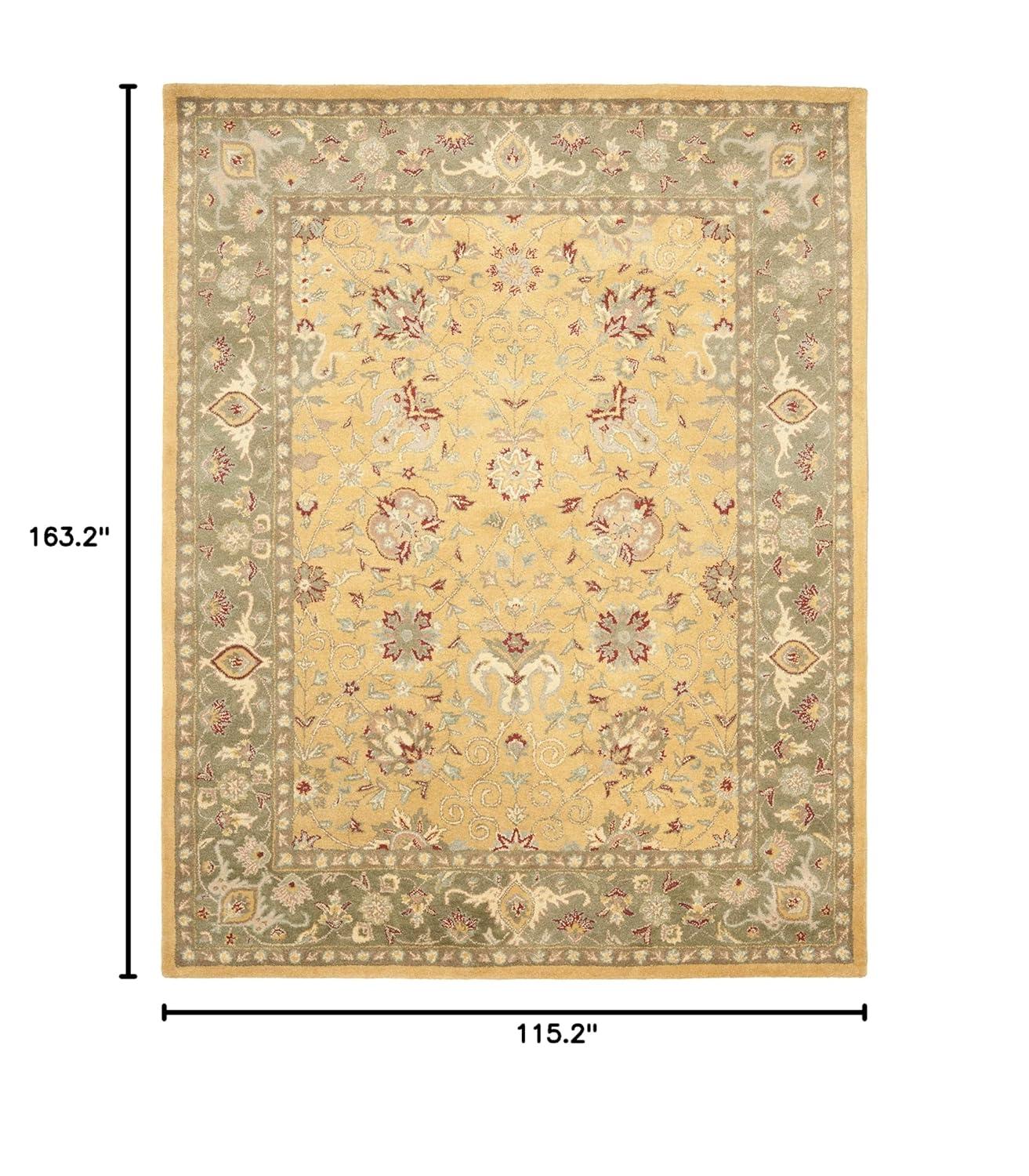 SAFAVIEH Antiquity Lilibeth Oriental Wool Area Rug, Gold, 9'6" x 13'6"