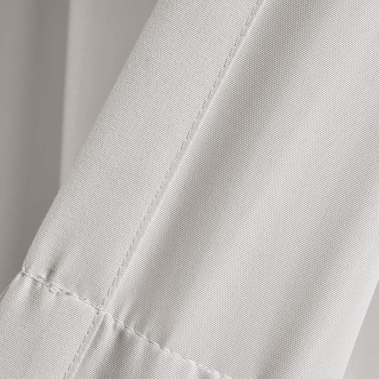 Lush Decor Polyester Semi Sheer Curtain Pair (Set of 2)