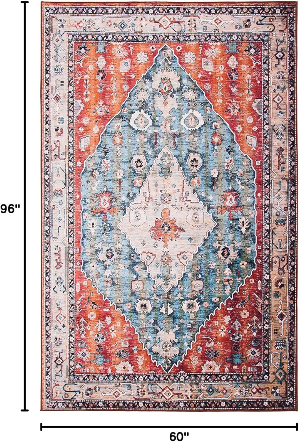 Tucson TSN104 Power Loomed Machine Washable Area Rug  - Safavieh