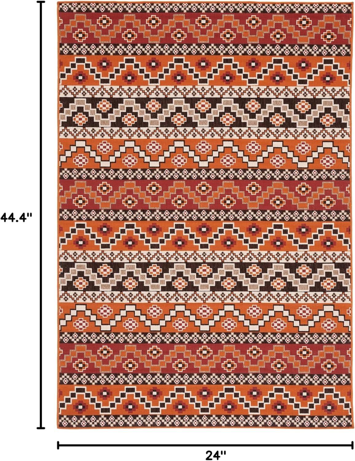 Northpoint Veranda Geometric Indoor/Outdoor Rug