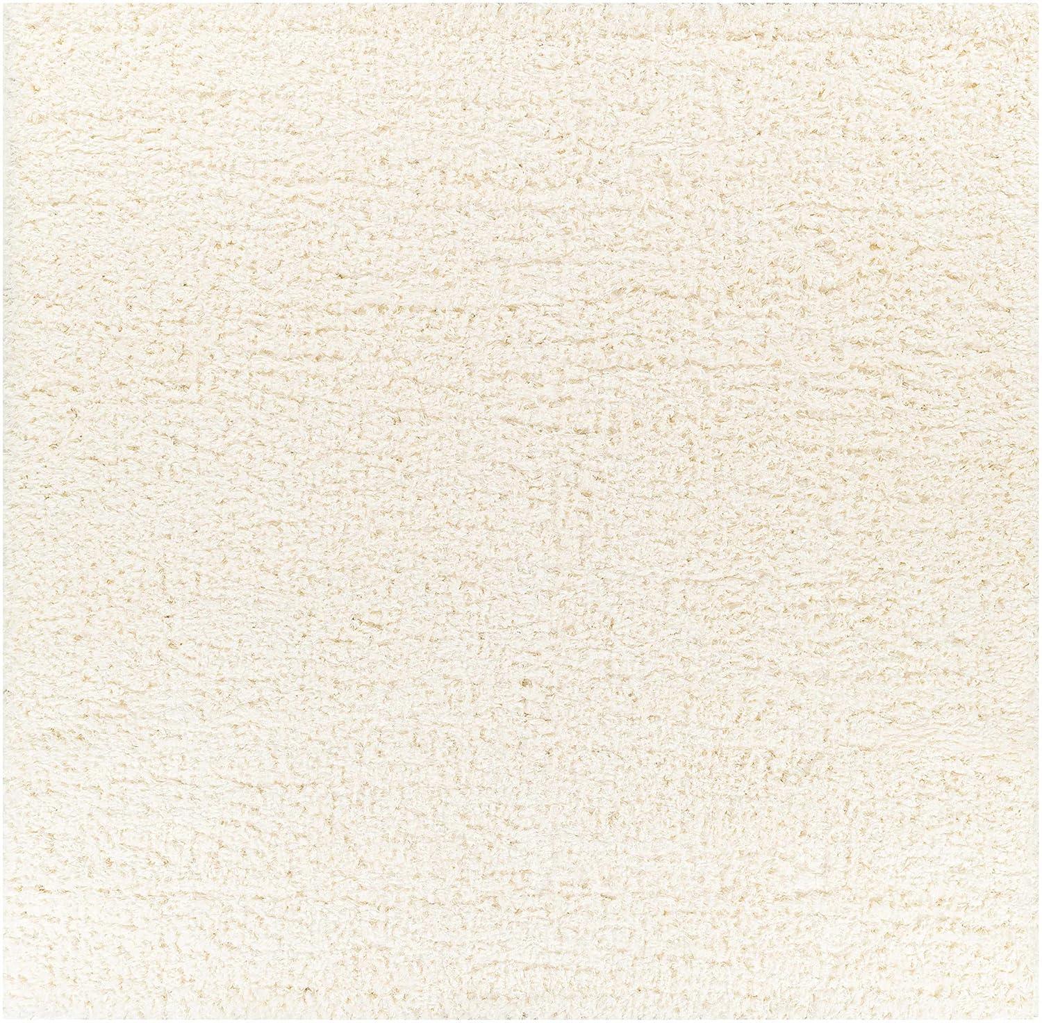 Hauteloom Rectangle Area Rug  Cream
