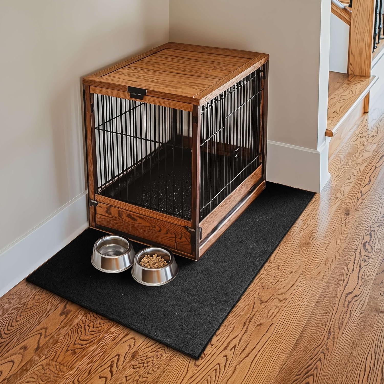 Mohawk Home Solid Multi Purpose 1/2" Non Skid Heavy Duty Rubber Gym Mat