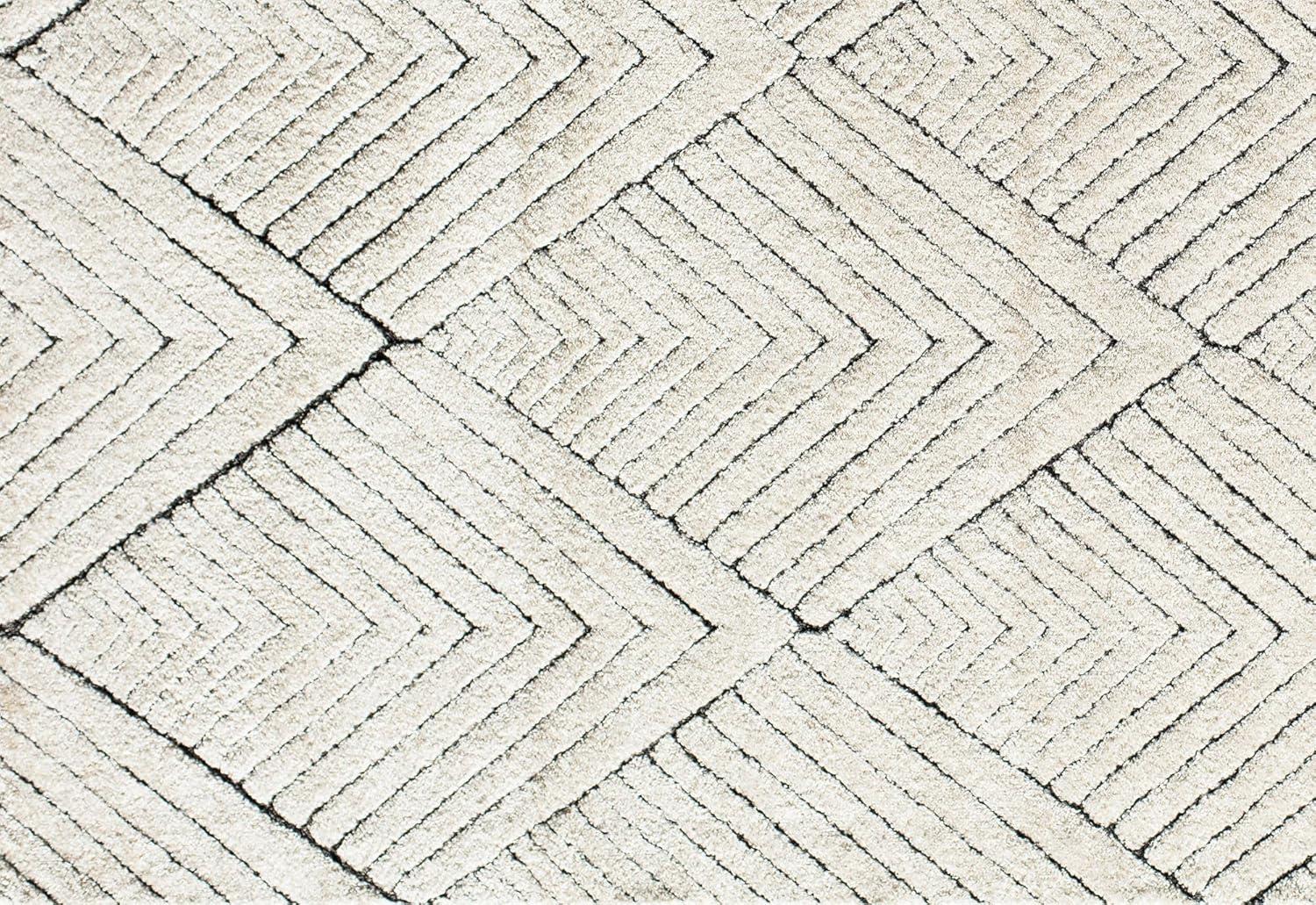 Cadence Contemporary Alabaster Area Rug, 2' x 4'