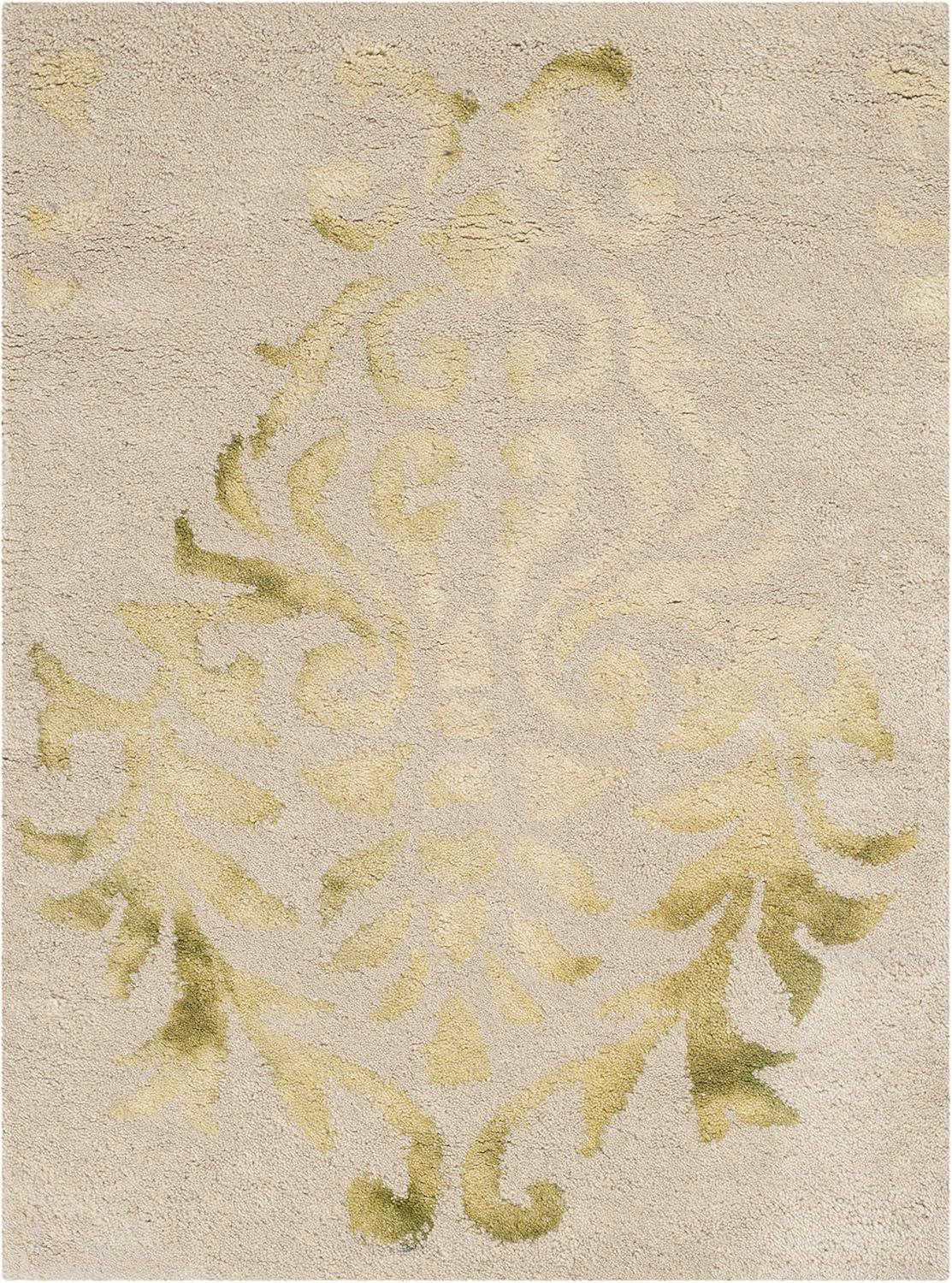 Dip Dye DDY516 Hand Tufted Accent Rug - Beige/Green - 2'x3' - Safavieh.