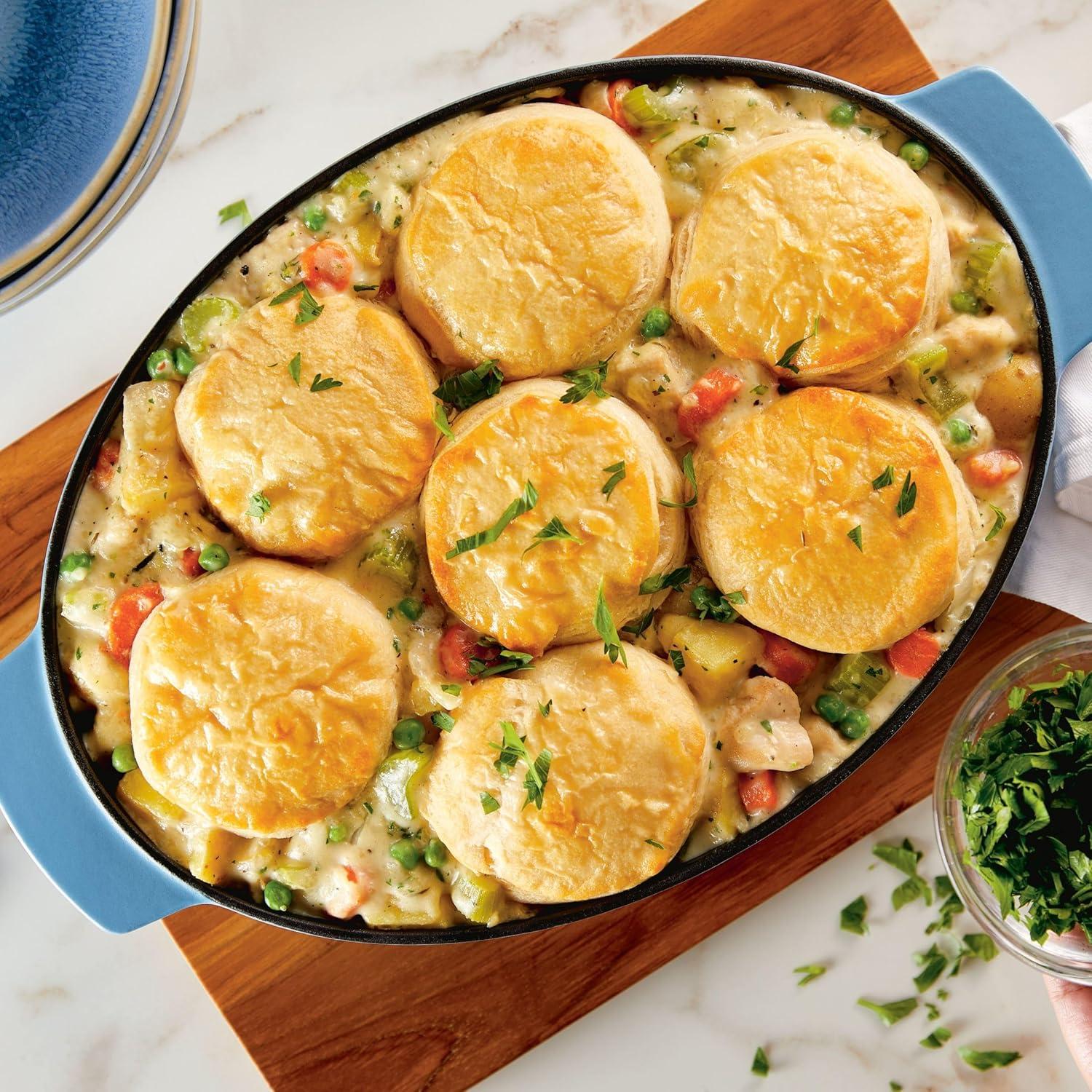 KitchenAid® KitchenAid Cast Iron Oval Au Gratin Roasting Pan Suitable - 2.5 Quart