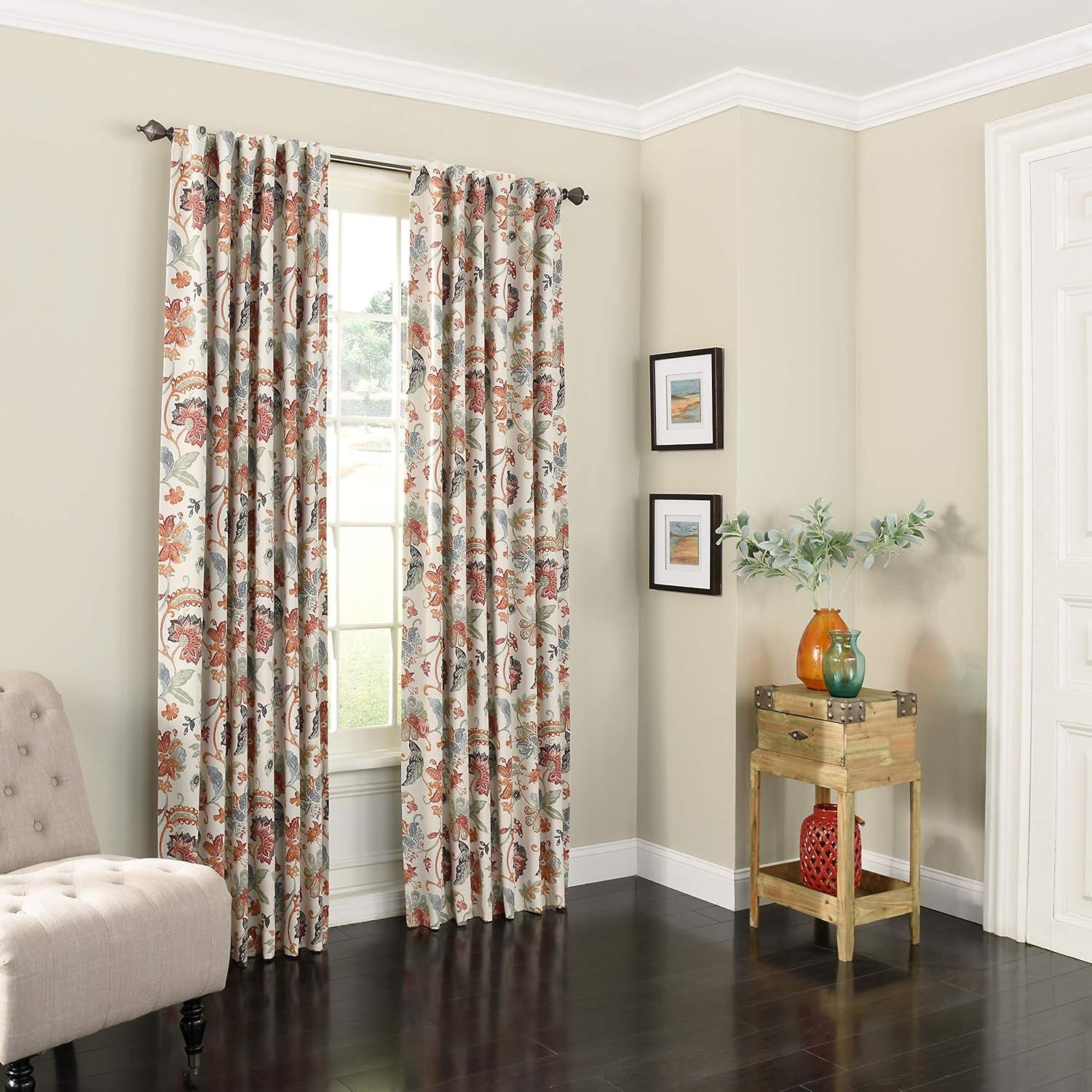 Eclipse Nina Polyester Blackout Curtain Single Panel