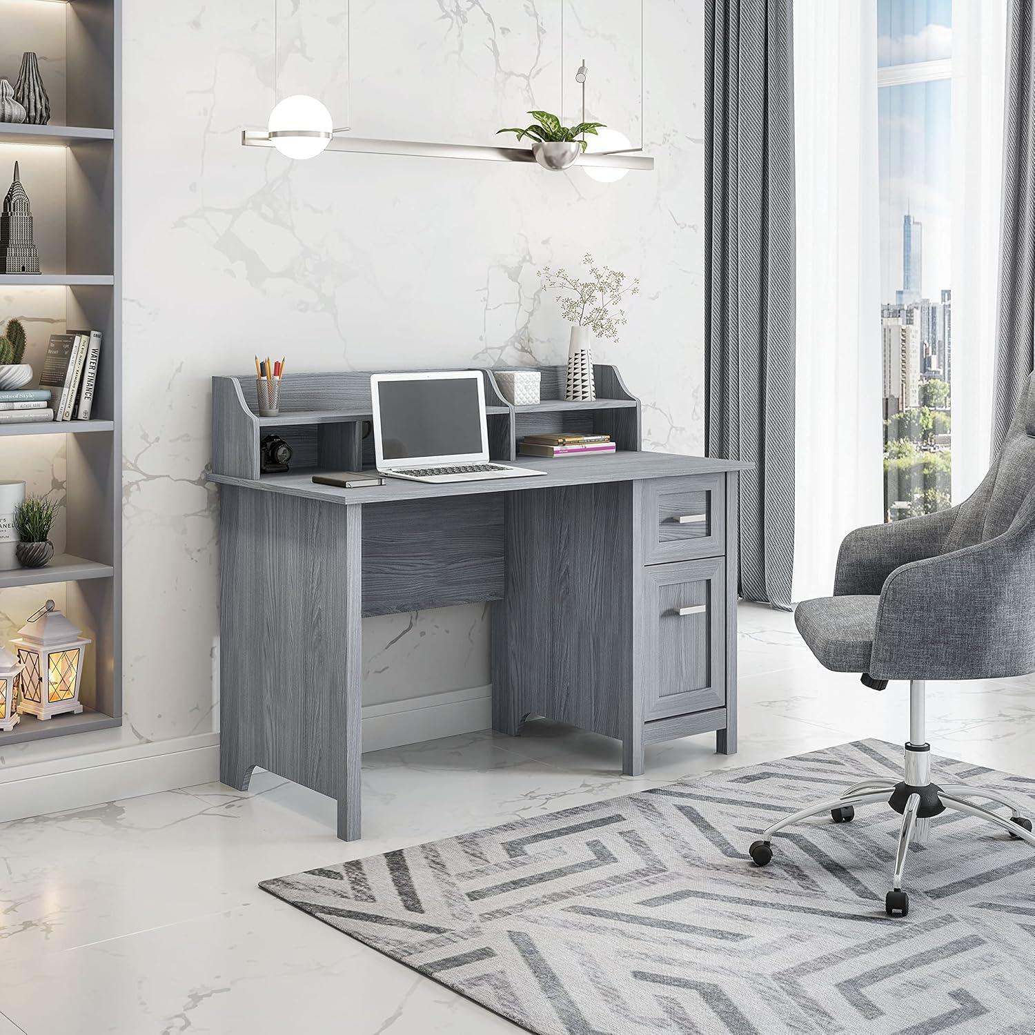 VODYXSEP Techni Mobili Classic Office Desk With Storage