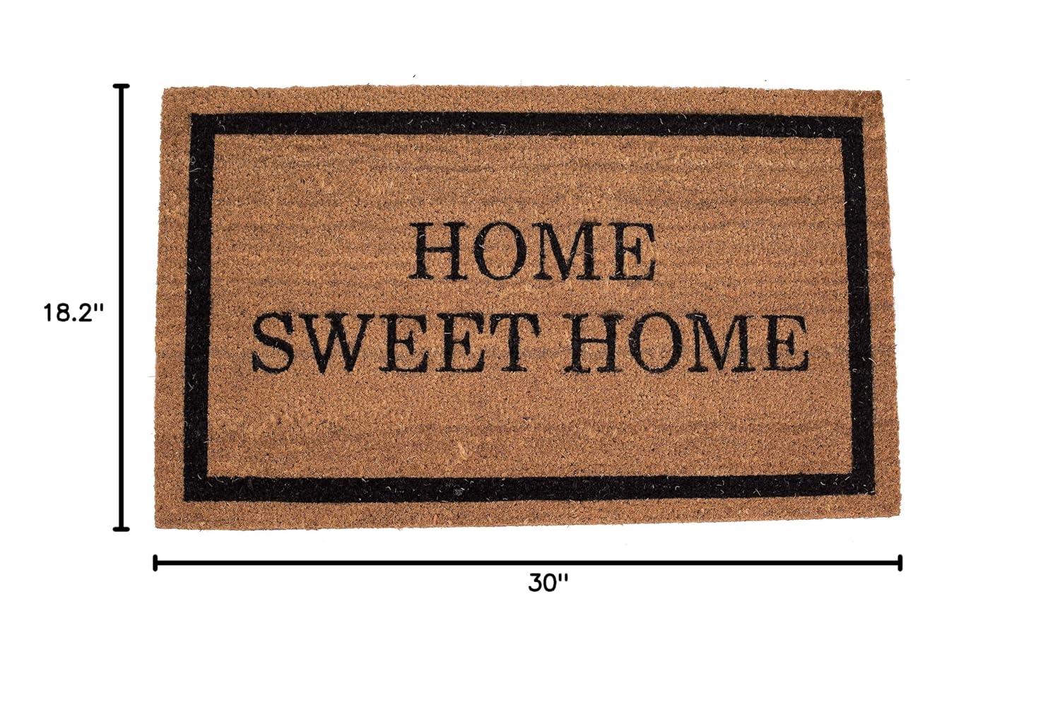 BirdRock Home Home Sweet Home Coir Doormat - 18 x 30"