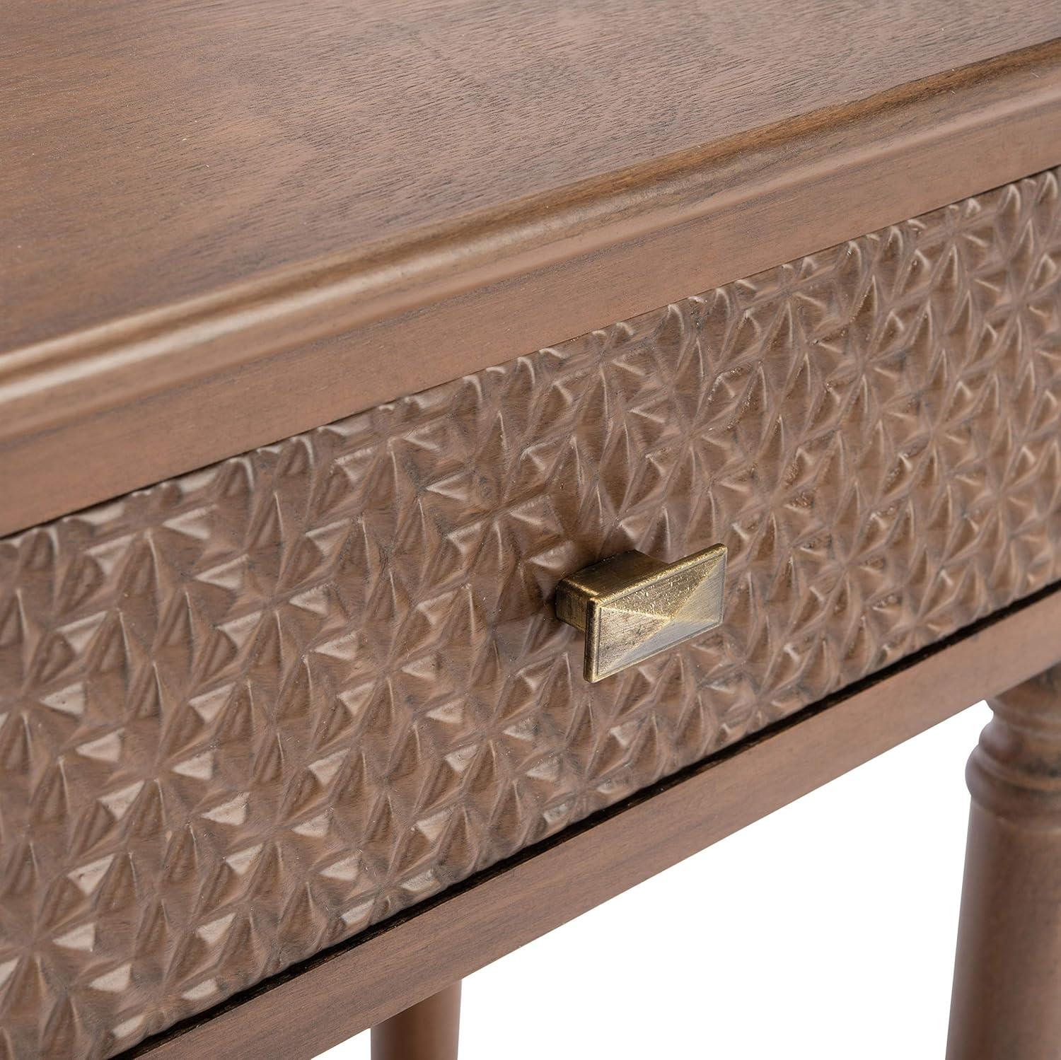 Halton 2 Drawer Console Table - CNS5718C - Brown - Safavieh