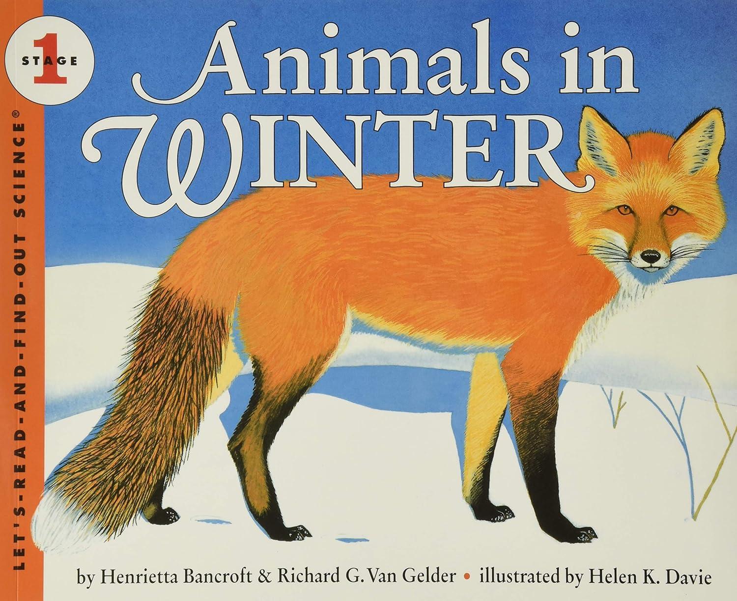Animals in Winter - (Let's-Read-And-Find-Out Science 1) by  Henrietta Bancroft & Richard G Van Gelder (Paperback)