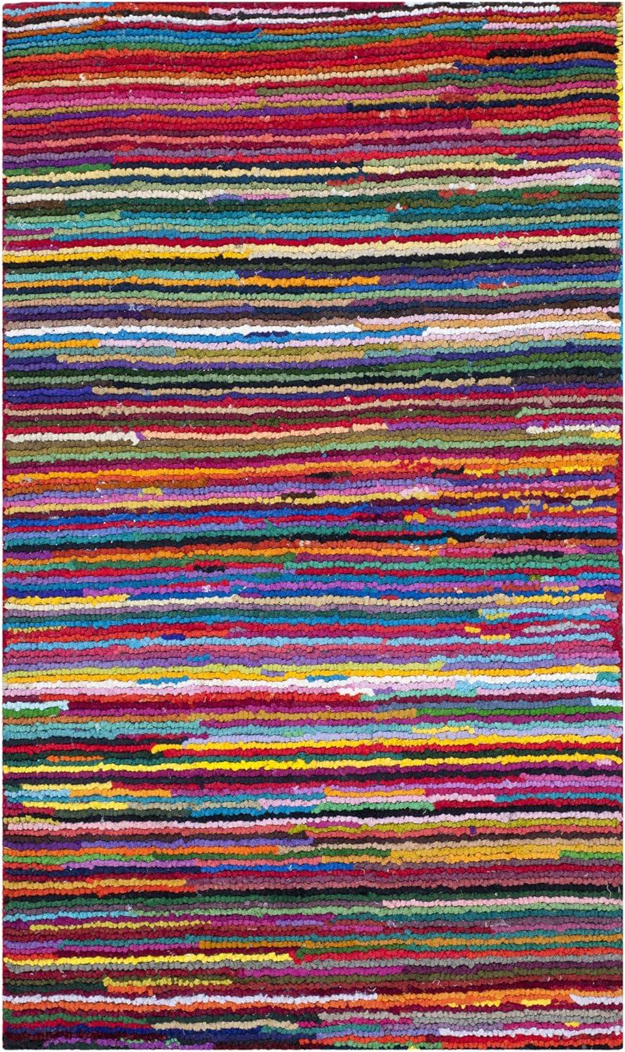 Safavieh Nantucket Hand Tufted Cotton Striped Rug