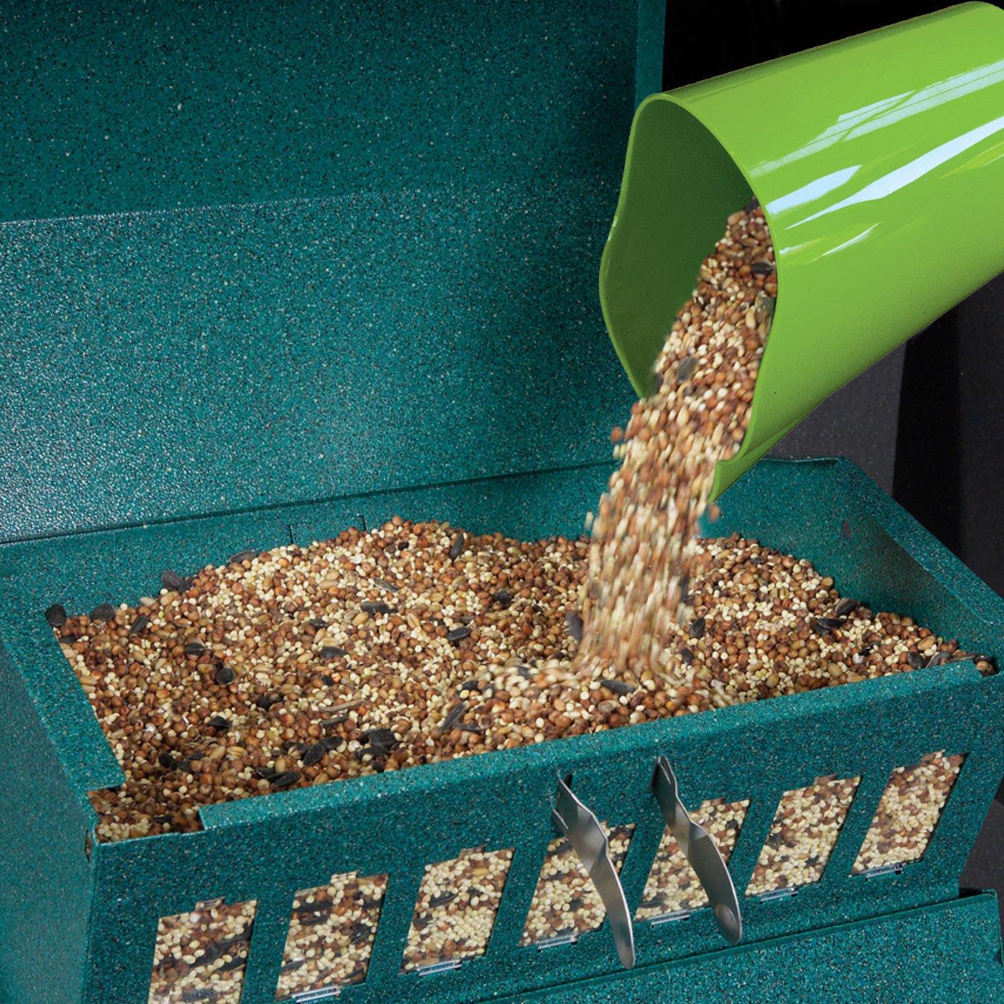 Woodlink Green Absolute II Squirrel Proof Bird Feeder - 12 lbs