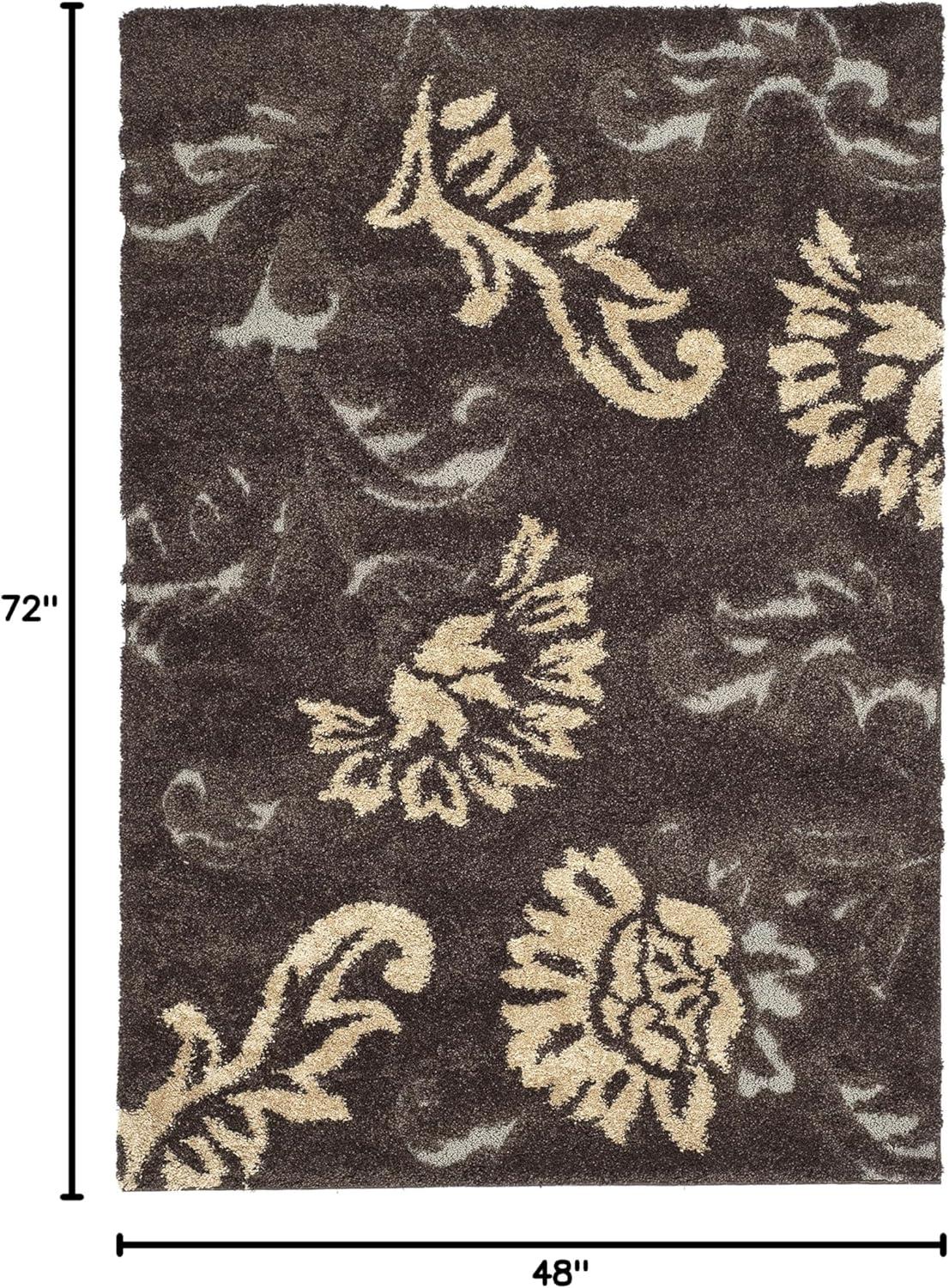 Florida Shag SG463 Power Loomed Rugs - Safavieh