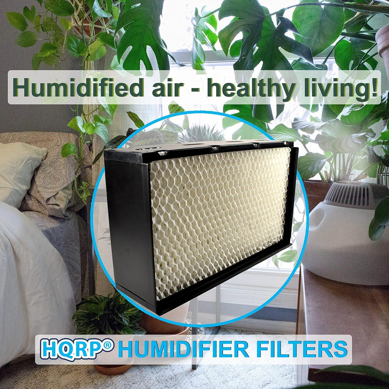 HQRP Wick Filter Replacement for Essick Air AIRCARE 1041 compatible with AIRCARE Essick Air 400, 500, 600, 696, 4000, 6000, 4D7, 4DTS, ED11 series Console Humidifiers