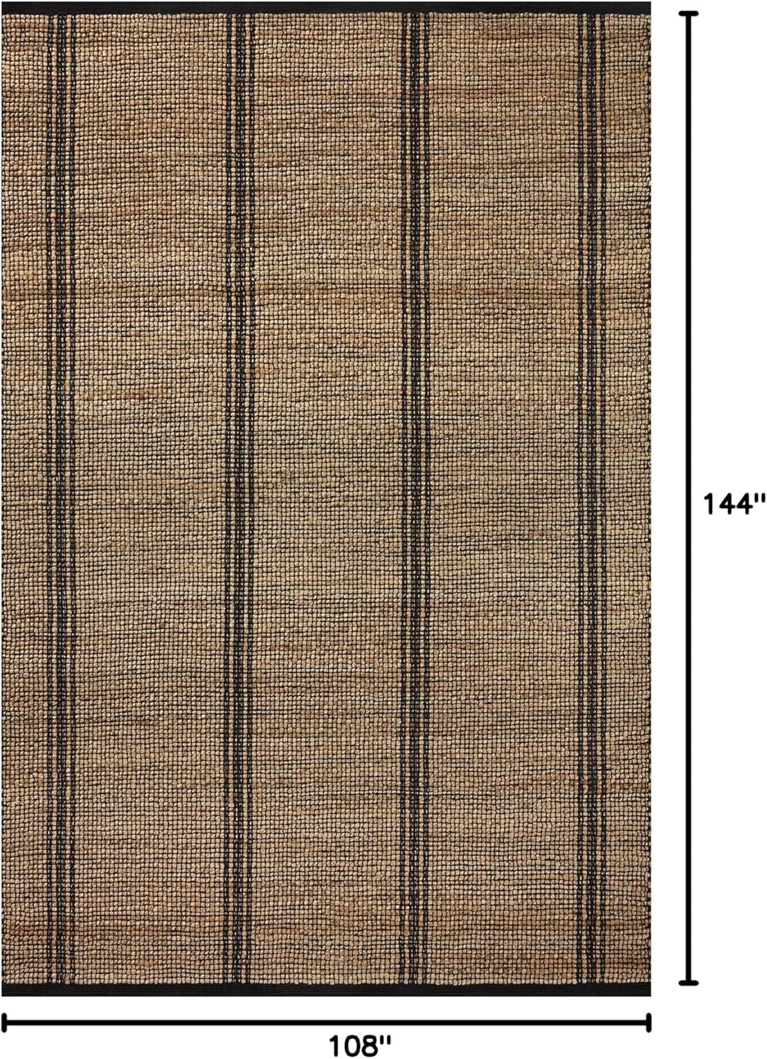 Angela Rose x Loloi Colton Natural / Black Area Rug