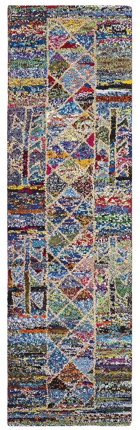Anaheim Hand Tufted Performance Geometric Rug
