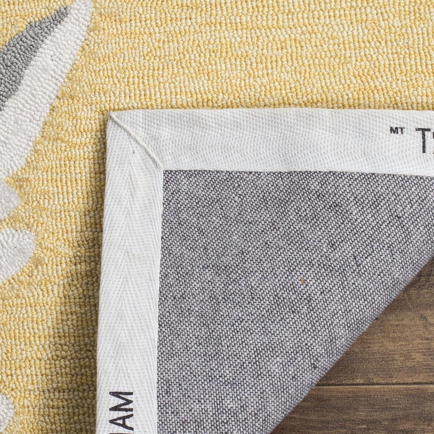 Martha Stewart Hand Hooked Performance Floral Rug