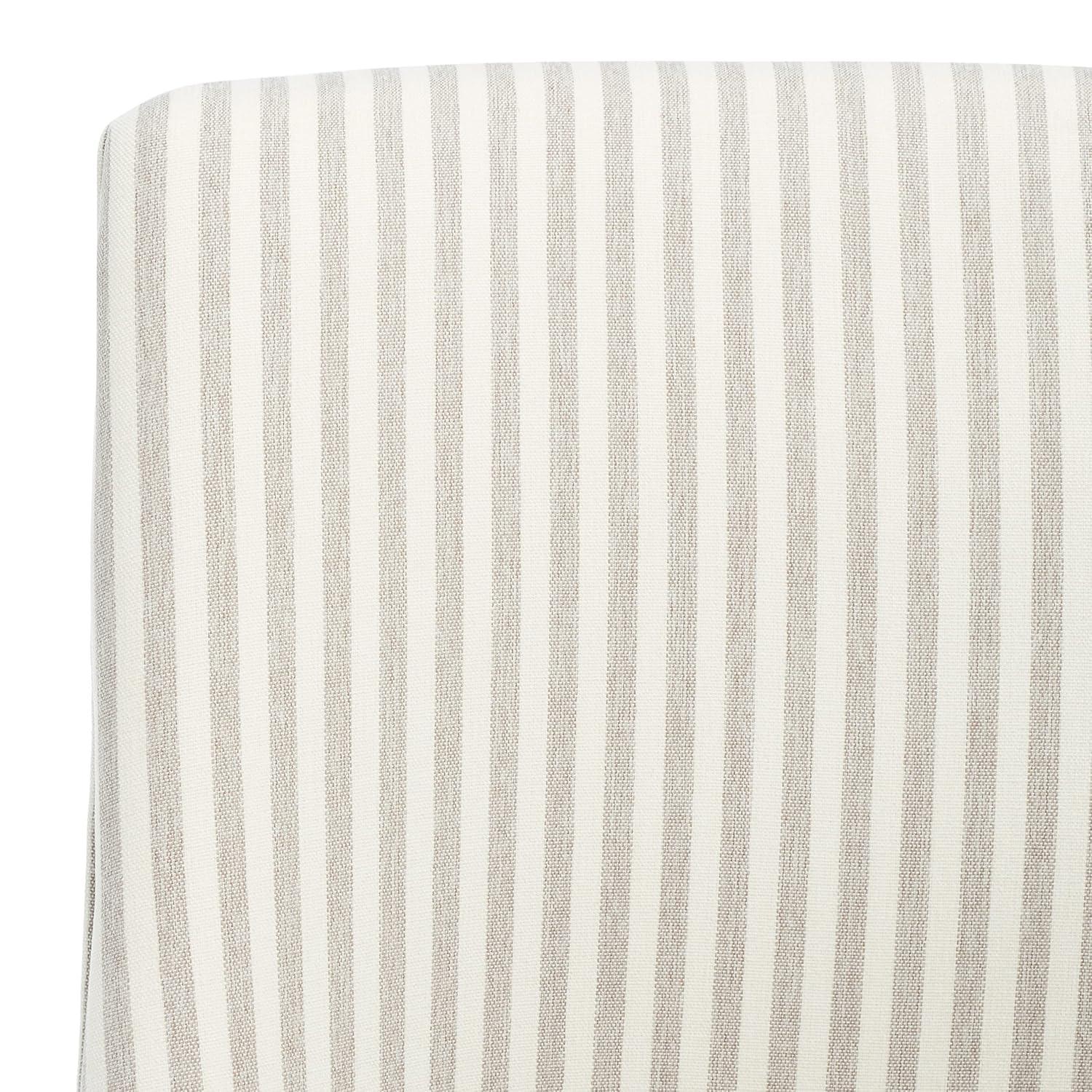 Scarlet Desk Chair - Beige Stripe - Safavieh