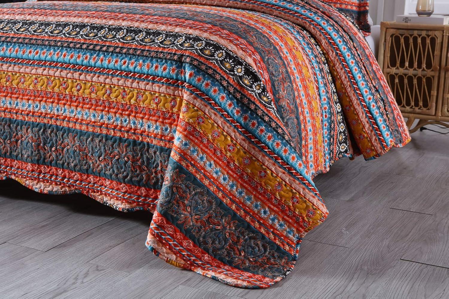 Boho Abstract Quilt Set