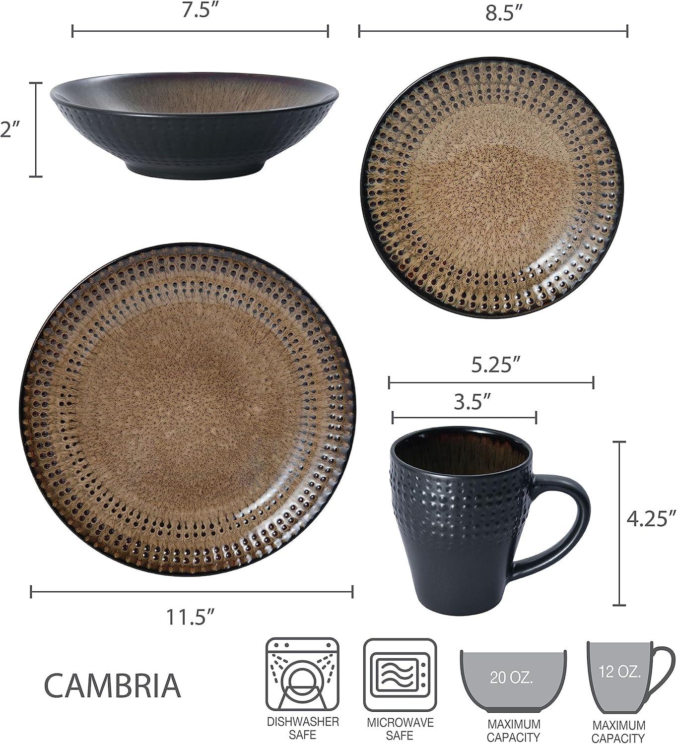 Pfaltzgraff® Cambria 16-Piece Stoneware Dinnerware Set