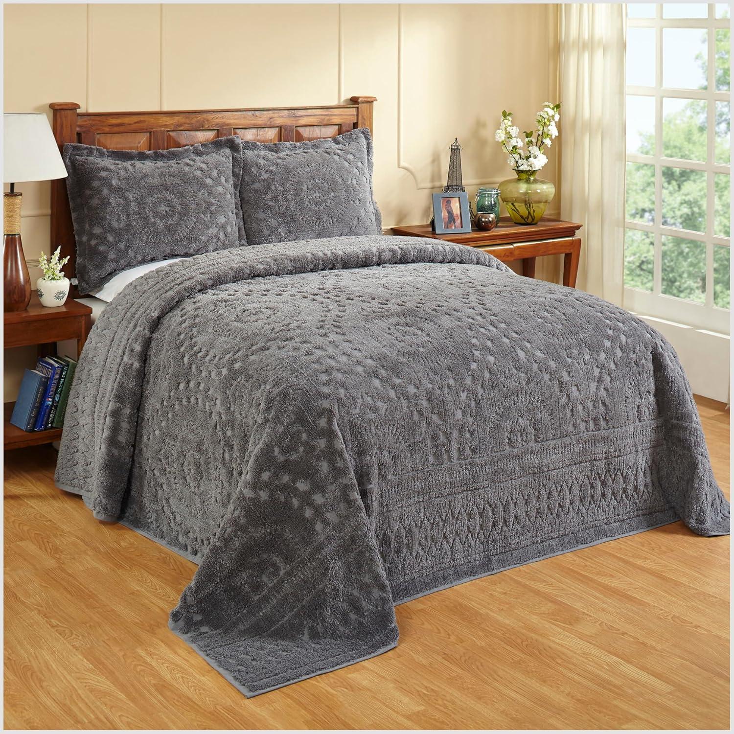 Rio Eclectic Cotton Tufted Coverlet