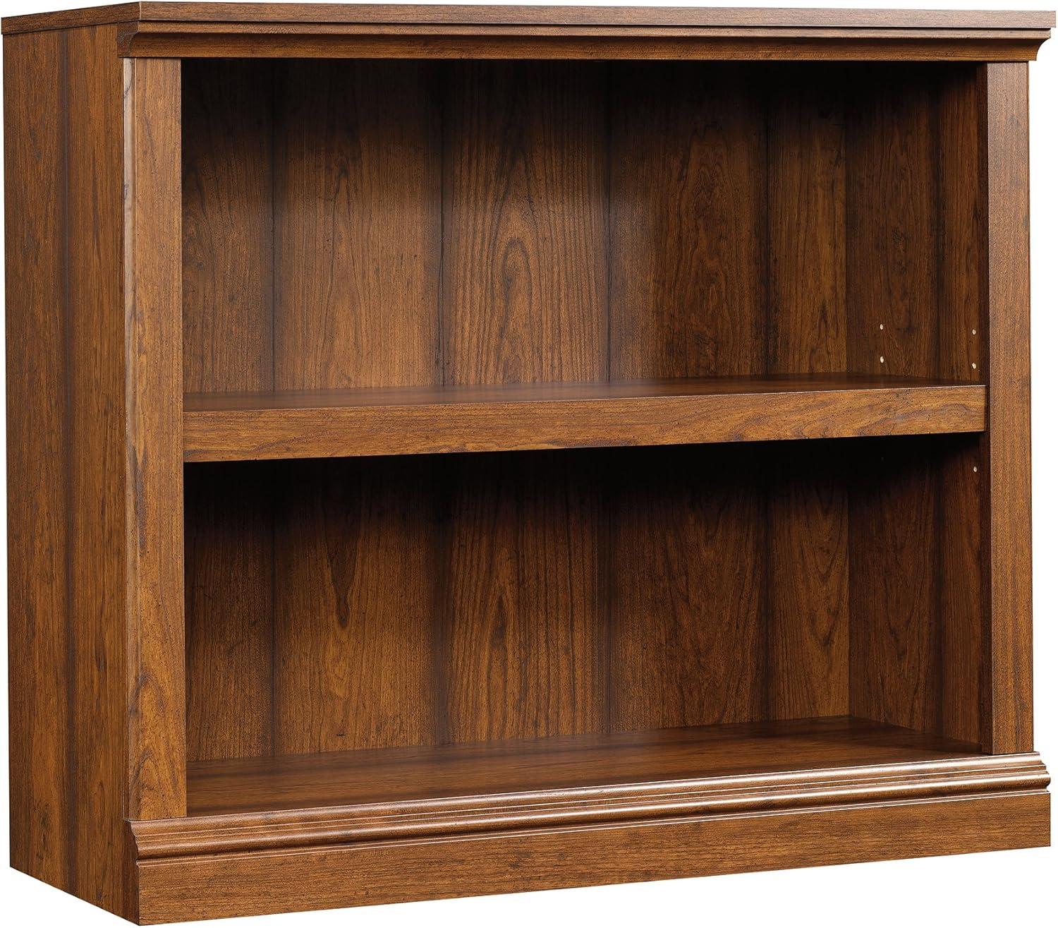 Sauder Select Engineered Wood 2 Shelf Bookcase, Washington Cherry Finish