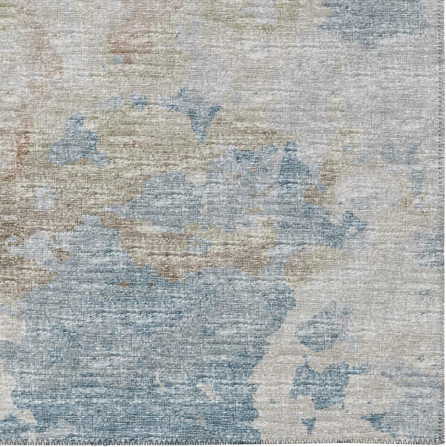 Moody Abstract Chenille Flat Woven 10' x 14' Area Rug