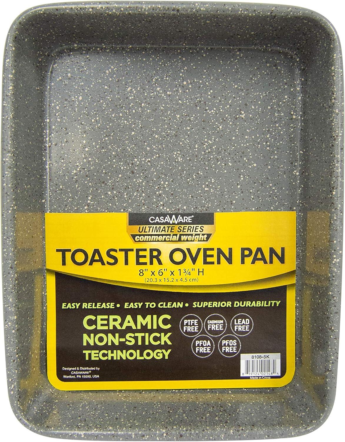 casaWare  Ultimate 3pc Toaster Oven Set Silver