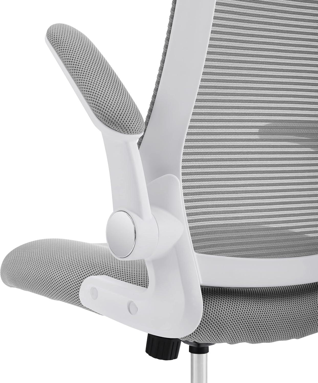 Works Creativity Mesh Office Chair with Chrome Base Gray - Serta: Ergonomic, Adjustable Height & Support