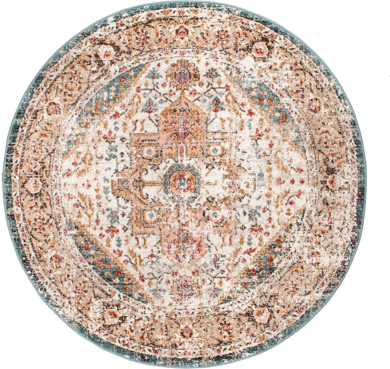 Nuloom Justine Vintage Medallion Indoor Area Rug