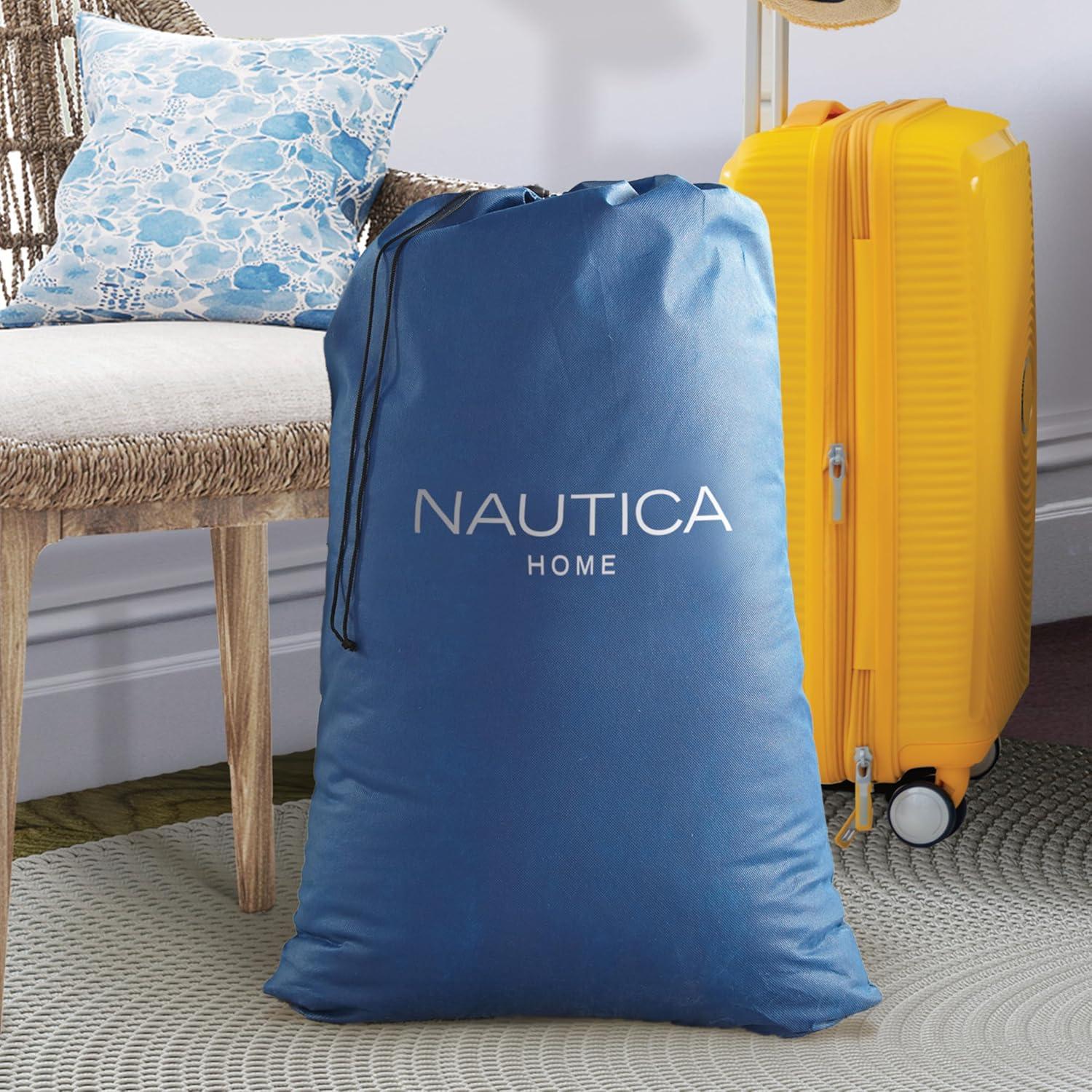 Nautica Nautica PlushAire Inflatable Air Mattress with Anti-leak Built-in Pump and Puncture Resistant Vinyl