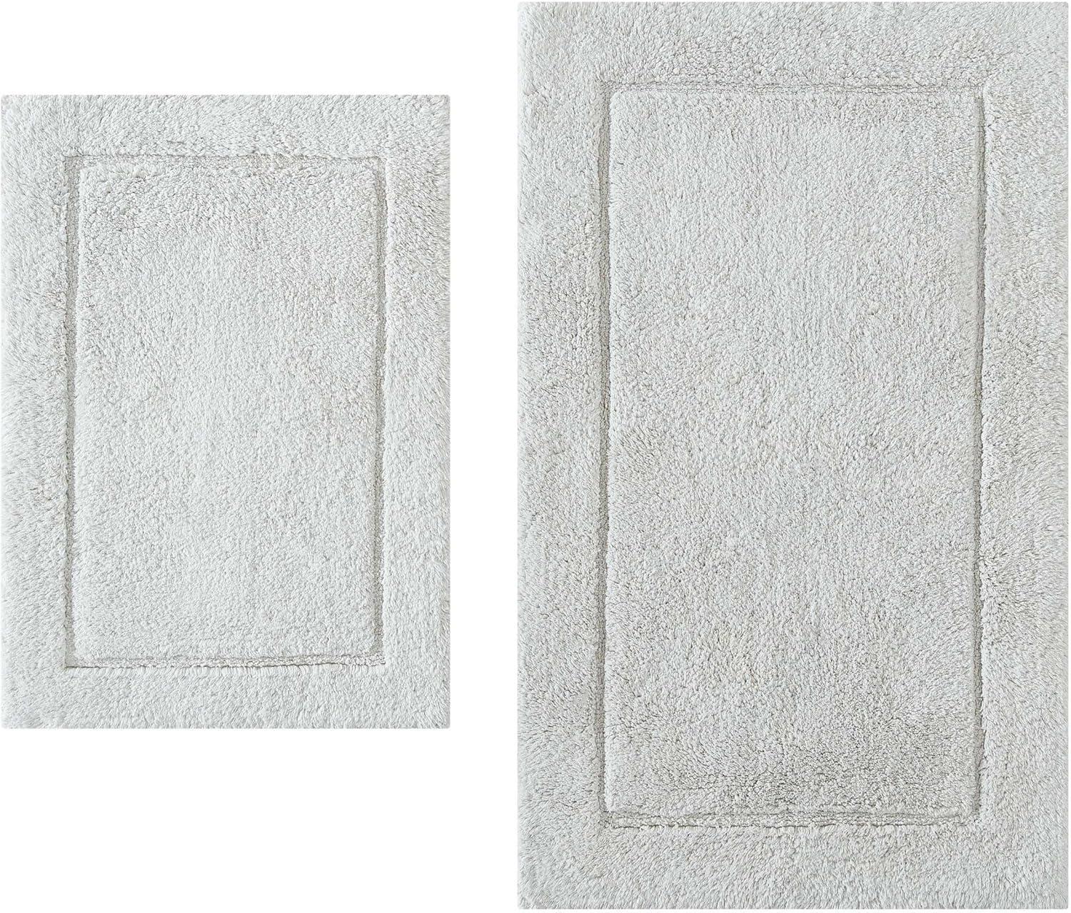 Calvin Klein Essence Solid Cotton 2 Piece Bath Rug Set